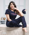 Summer Special Cord Set Pc 1019 Hosiery Cotton Night Suits
